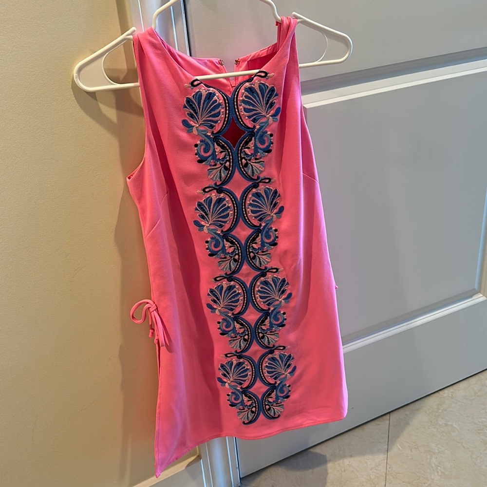 Brand New Lily Pulitzer Romper dress romper with shorts underneath Pink